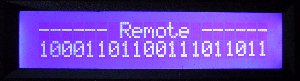 Anzeige Remote-Modus