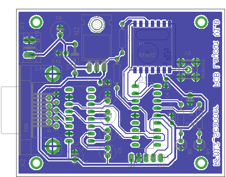 ConDes RFM12_Scanner PCB layout